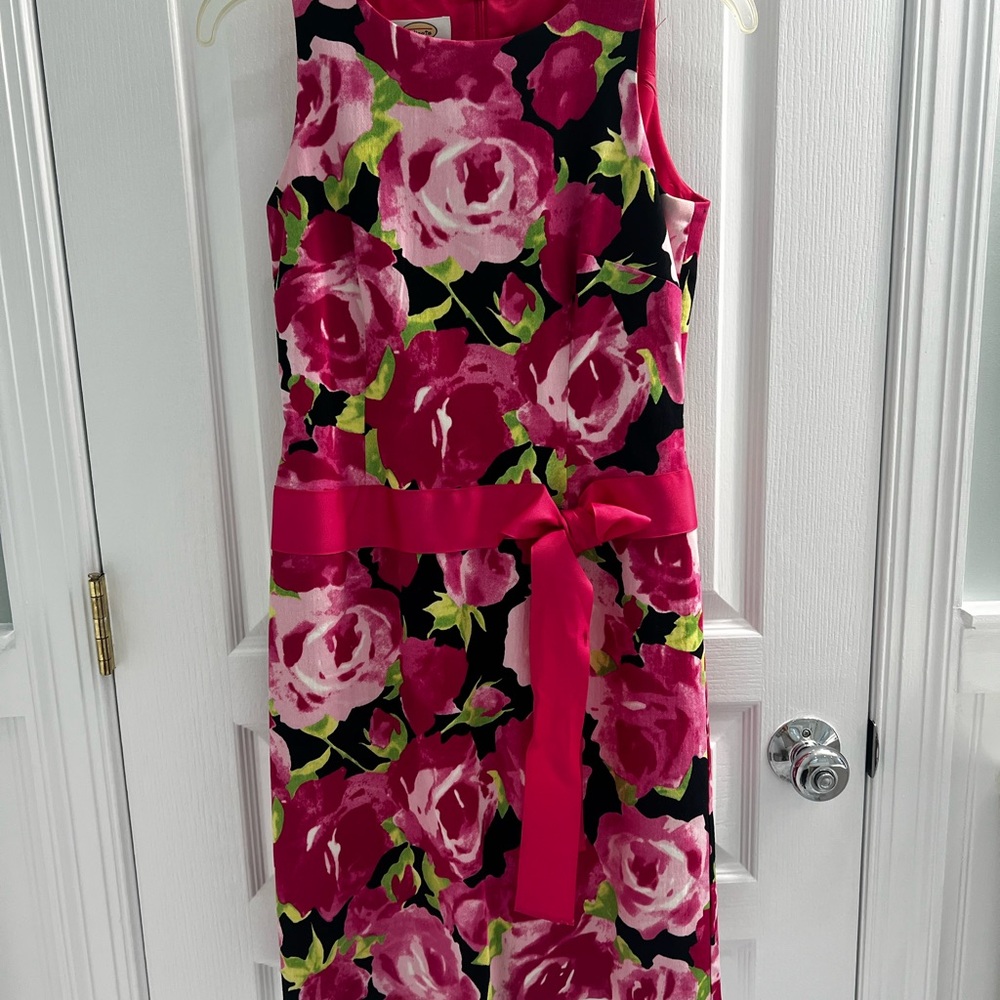 Talbots Floral Sleeveless Dress